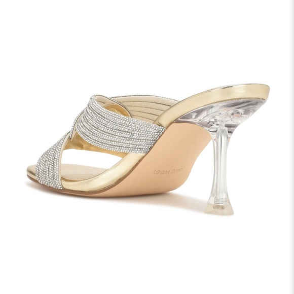 Dancy Heeled Slide Sandals - Picture 3 of 9